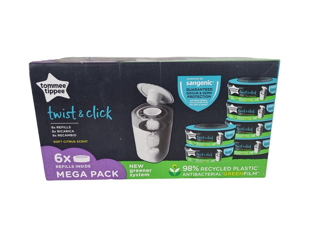 Tommee Tippee Abfalleimer: TOMMEE TIPPEE Twist & Click Windeleimer – Neu (gemäss Beschreibung) aus Wangen b. Olten von Restwert_Wangen