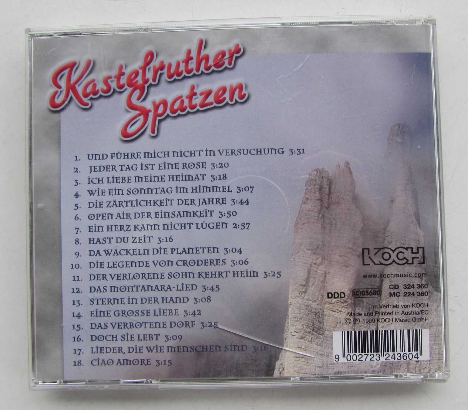 CD: CD Kastelruther Spatzen – Usato da Aadorf venduto da Olymp05 2