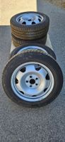 4 Jantes tôle avec pneus hiver Continental 215/60 R17C