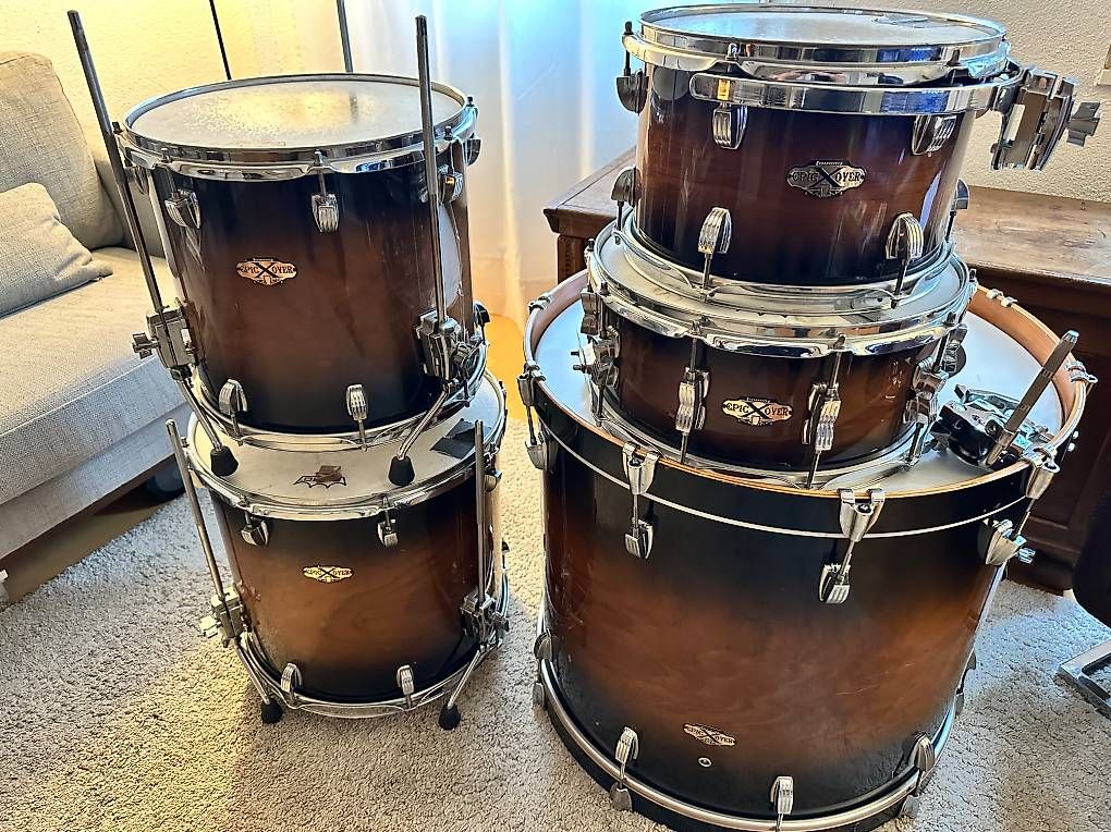 Strumenti musicali: Schlagzeug: Ludwig epic x over Shellset – Usato da Oberwil b. Zug venduto da pan_5syd