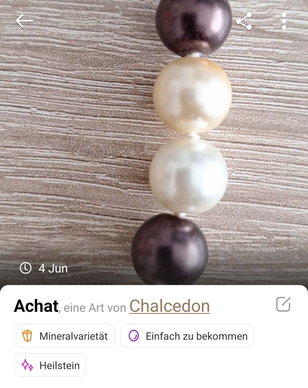 Catenine: Halskette Achat – Usato da Niederrohrdorf venduto da Papillon_47 2