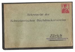 Ganzsache Brief 10Rp Helvetia ungelaufen [GS22] gefaltet