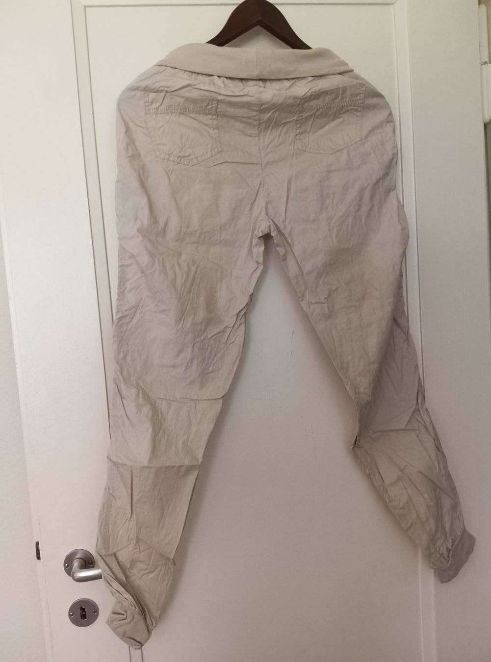 C&A Hosen: Lockere Sommerhose/Freizeithose, beige, Grösse M – Gebraucht aus Zürich von Asteraki 3