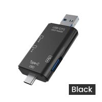 Kartenleser 6 in 1 OTG: USB, USB-C, Micro-USB, SD