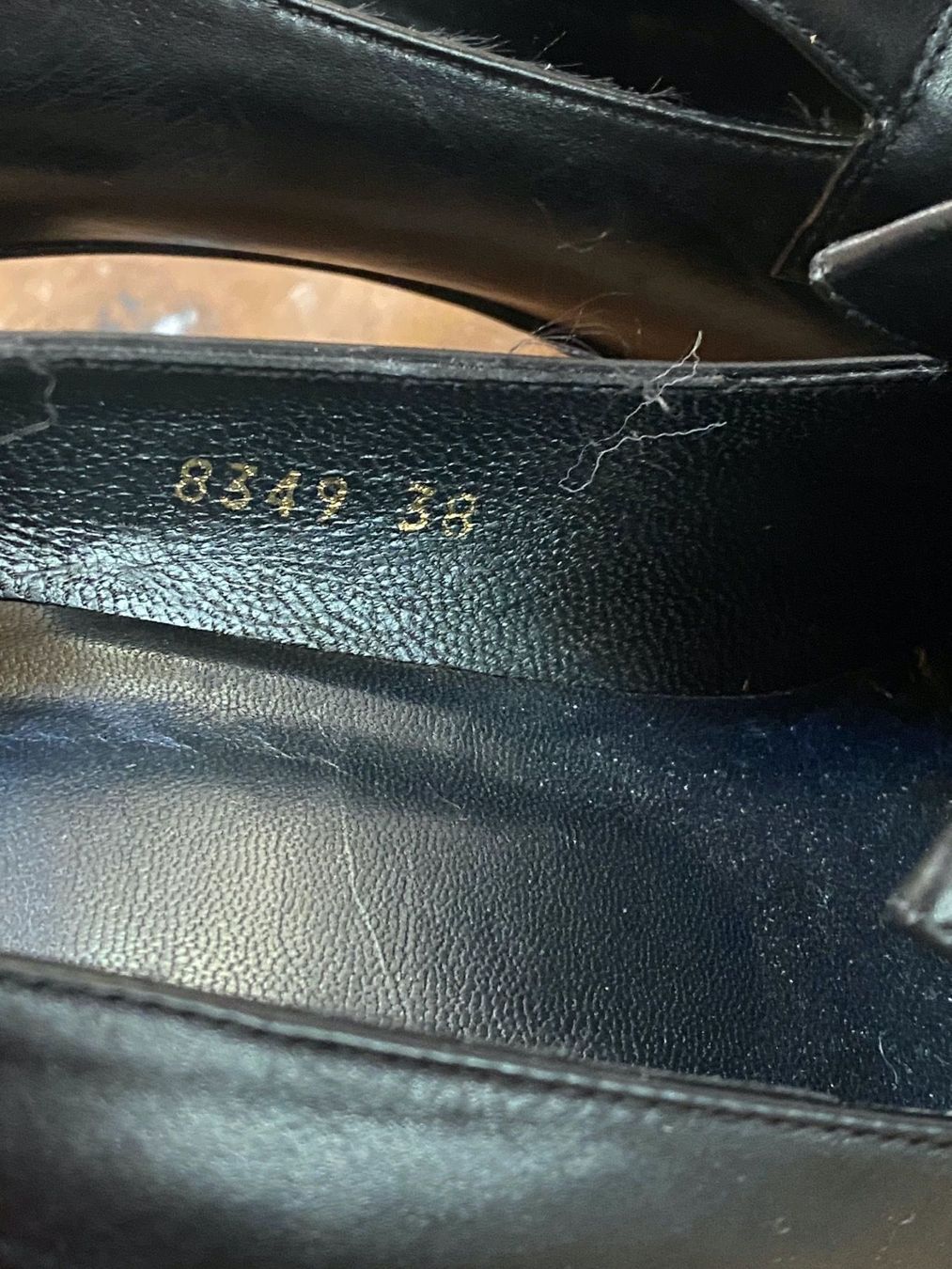 Damenschuhe: Belles chaussures noires. EUR38 – Gebraucht aus Grund b. Gstaad von PlageNeige 4