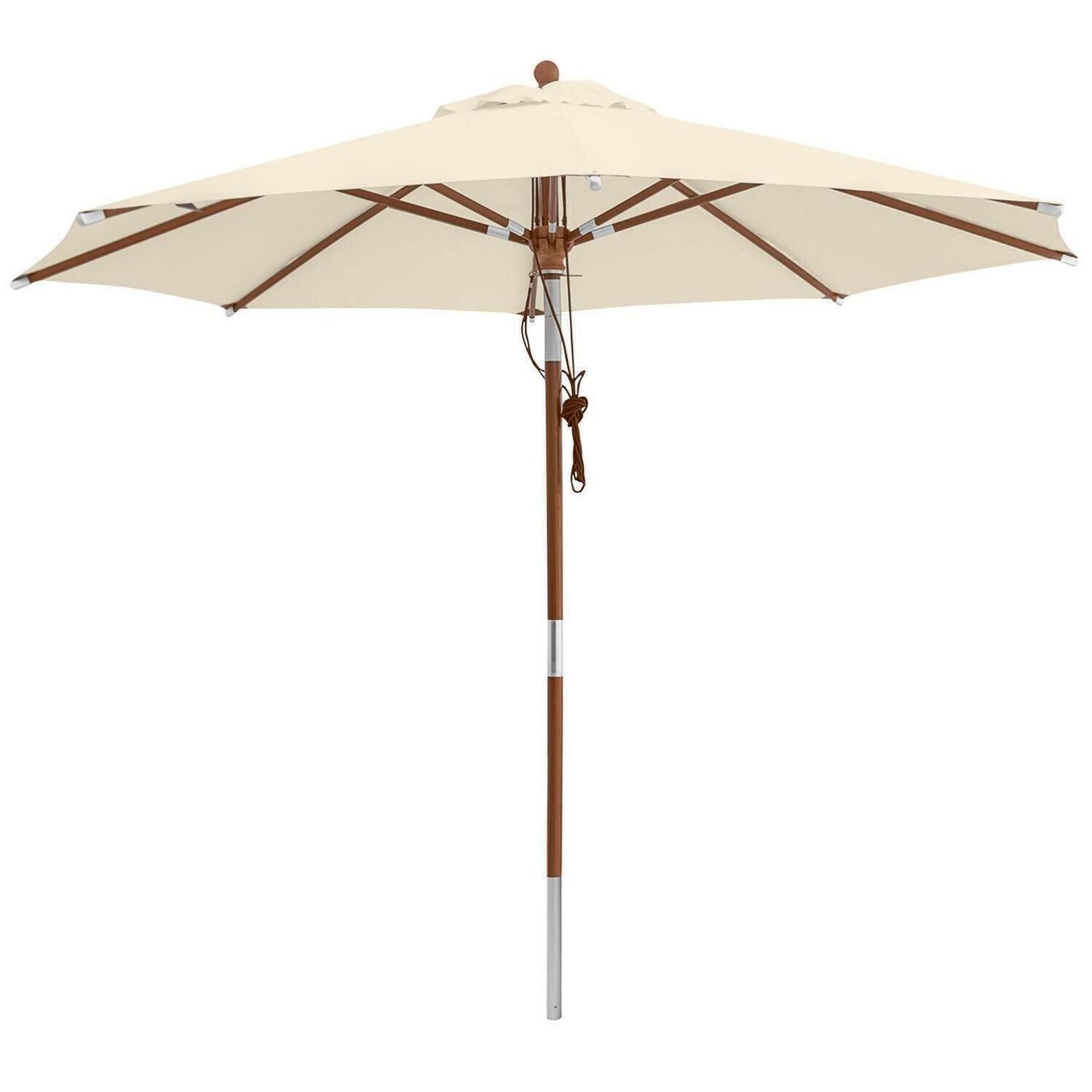 Sonnenschirme: anndora Sonnenschirm 3 m rund Natural – Neu und originalverpackt aus Bottighofen von zaap 5