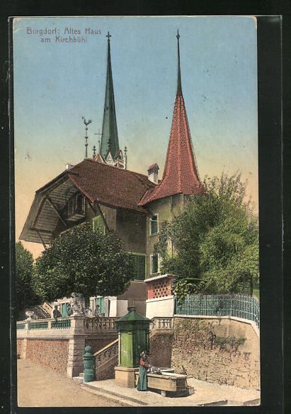 AK Burgdorf, Altes Haus am Kirchbühl Kaufen auf Ricardo