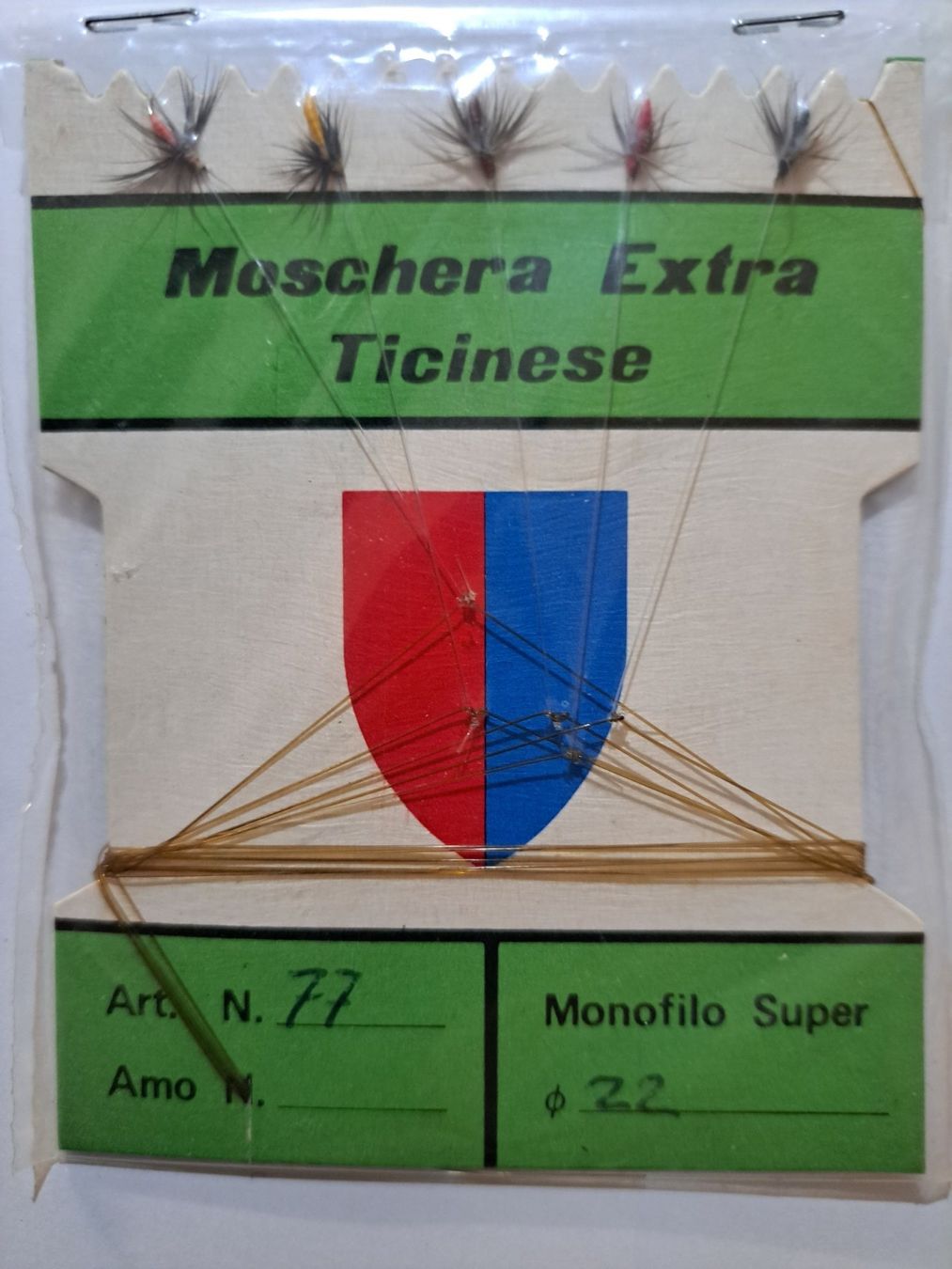 Esche: Gambe Extra Ticinese n° 77 Hegene – Nuovo e nell'imballaggio originale da Fribourg venduto da versus702
