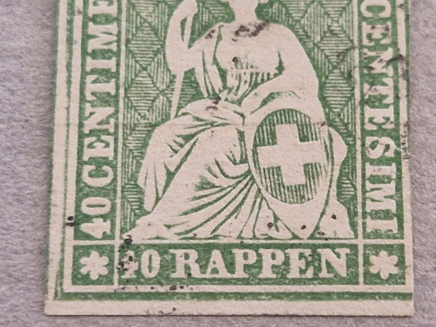 Tutti i francobolli: Strubel 26G, signiert, ab 1.- – Usato da Burgdorf venduto da Glossy01 2