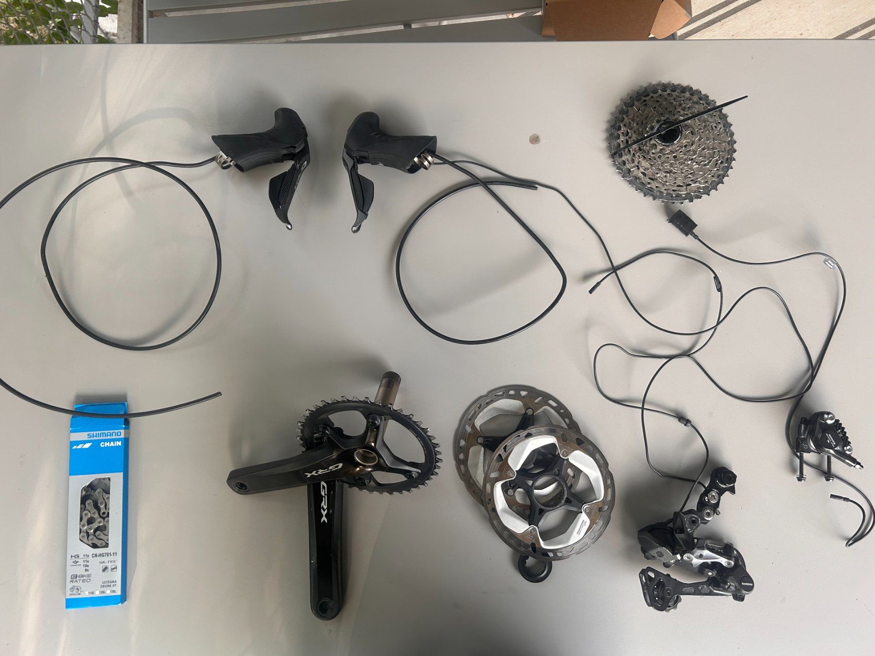 Shimano Pezzi di ricambio: Shimano GRX Groupeset – Usato da Zürich venduto da GvB9