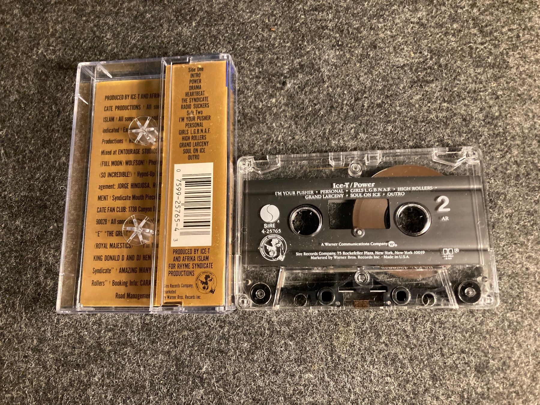 Musicassette: Ice-T - Power (MC) – Usato da Fribourg venduto da Karushi 4