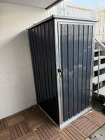 Gartenbox Metall Anthrazit Neuwertig 70x50x180cm
