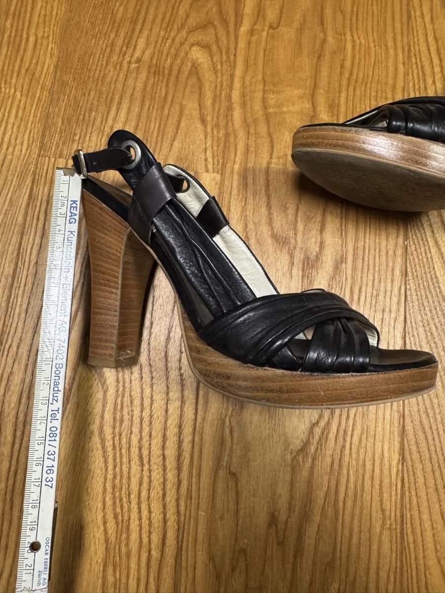 Scarpe da donna: Sommer High Heels Leder Grösse 37 – Usato da Haldenstein venduto da nicB74 2