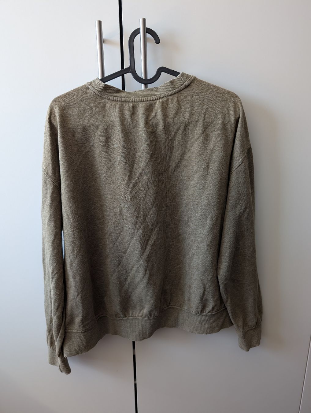 Maglioni & Felpe: Trendiger Vintage Look Pullover / Sweatshirt, Khaki Gr. M – Usato da Bremgarten AG venduto da Annikaouh 1