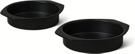 Runde Backform 22,9 cm 2er-Set – Antihaft & Ofenfest