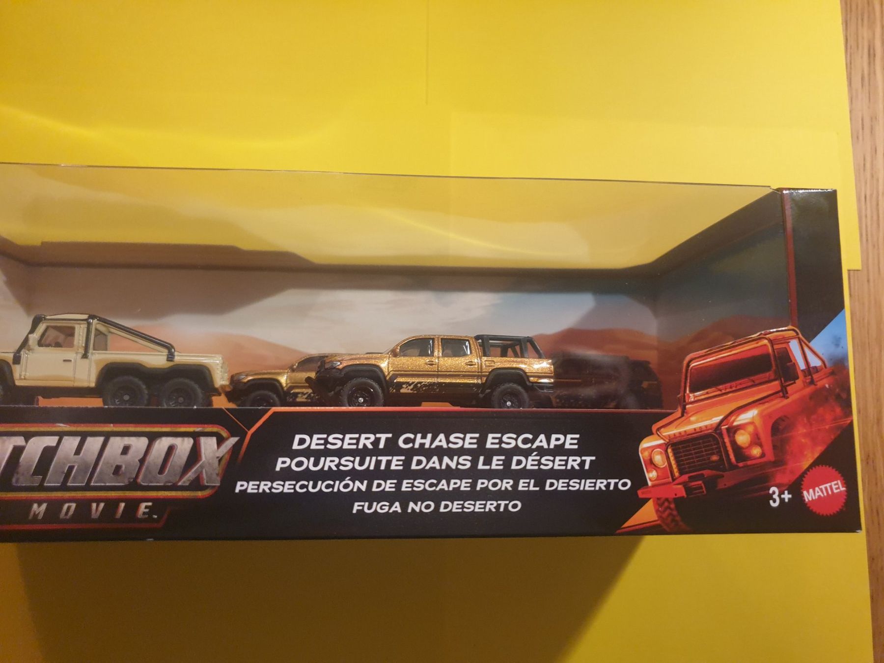 Matchbox Modellini d'auto: Matchbox THE MOVIE 4er Set – Nuovo e nell'imballaggio originale da Oftringen venduto da Rotor 3