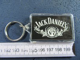 JACK DANIELS OLD NO.7 PLEXI SCHLÜSSELANHÄNGER BEIDSEITIG USA