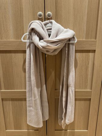 Hawico Scotland Schal 100 % Schurwolle beige – hochwertig