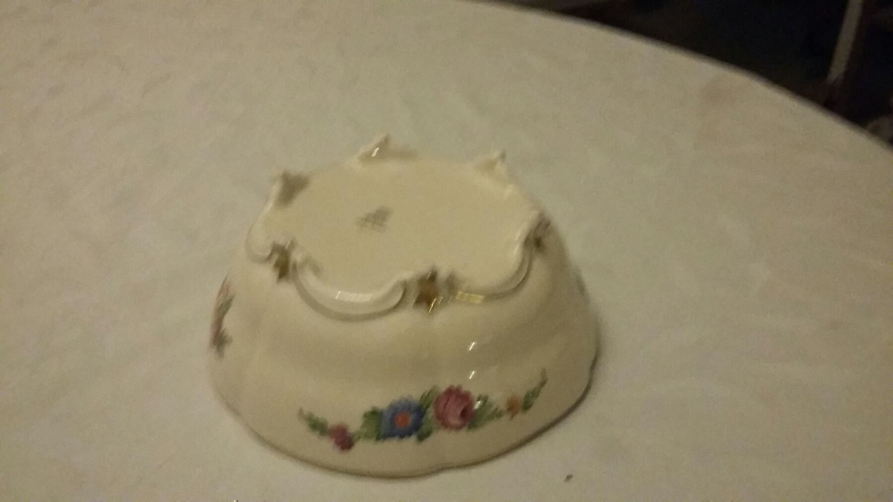 Rosenthal Ciotole: Alt  Handgemal Rosenthal Kronach Schale – Usato da Bern venduto da Imamrashed 6