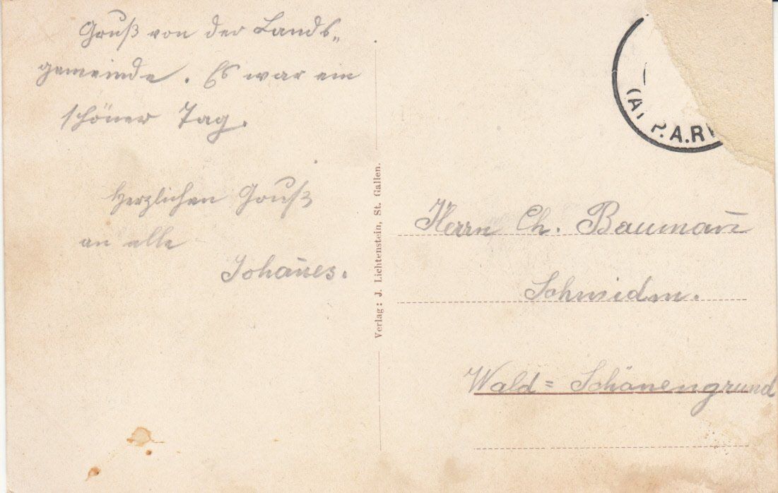 Cartoline postali: Appenzell Landsgemeinde ca. 1915 – Usato da Bürglen TG venduto da StampGraf 1