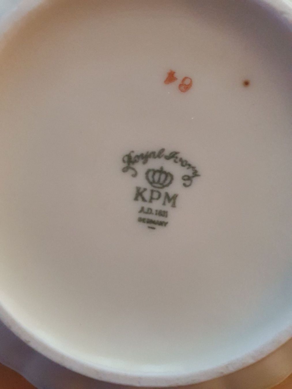 KPM Zuckerdosen: KPM Dose mit Blumendekor – Neu (gemäss Beschreibung) aus Klingnau von Fee1960 4