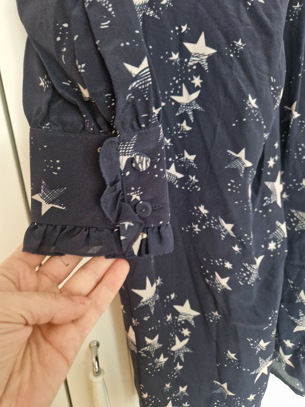 Tara Jarmon Robes: Tara Jarmon Robe Étoiles T.36 Soie - – Neuf (Voir description) à Pully par Patriciaeve 2