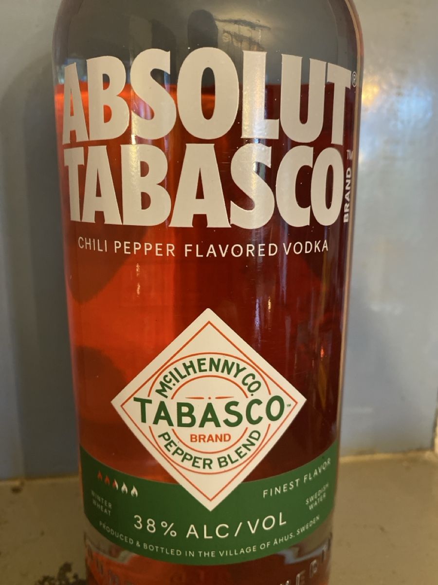 Absolut Vodka Spiritueux: Absolut Tabasco 1l – Neuf avec emballage d'origine à Burg AG par Lobo016 3
