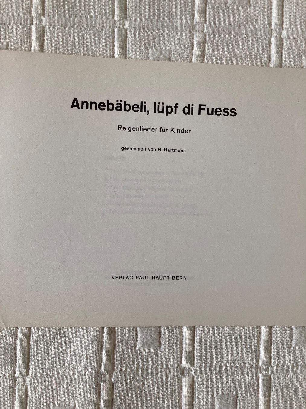 Libri: Annebäbeli lupf di Fuess – Usato da Bünzen venduto da Tango33A 1