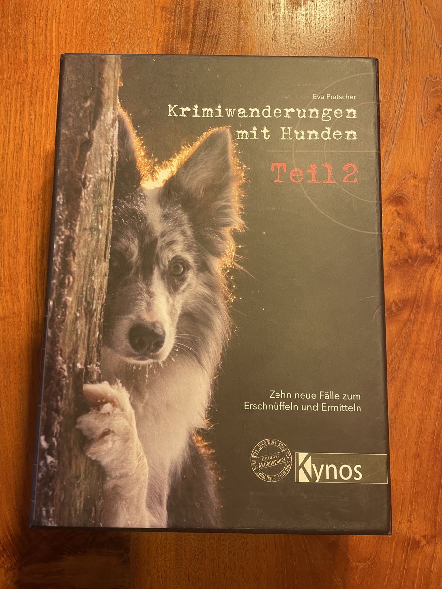 Giochi: Krimiwanderung mit Hund – Nuovo e nell'imballaggio originale da Winterthur venduto da sabinemarie