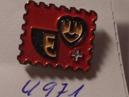 1 Briefmarken Pin (U971)