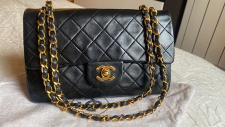 Sac Chanel timeless small vintage double flap