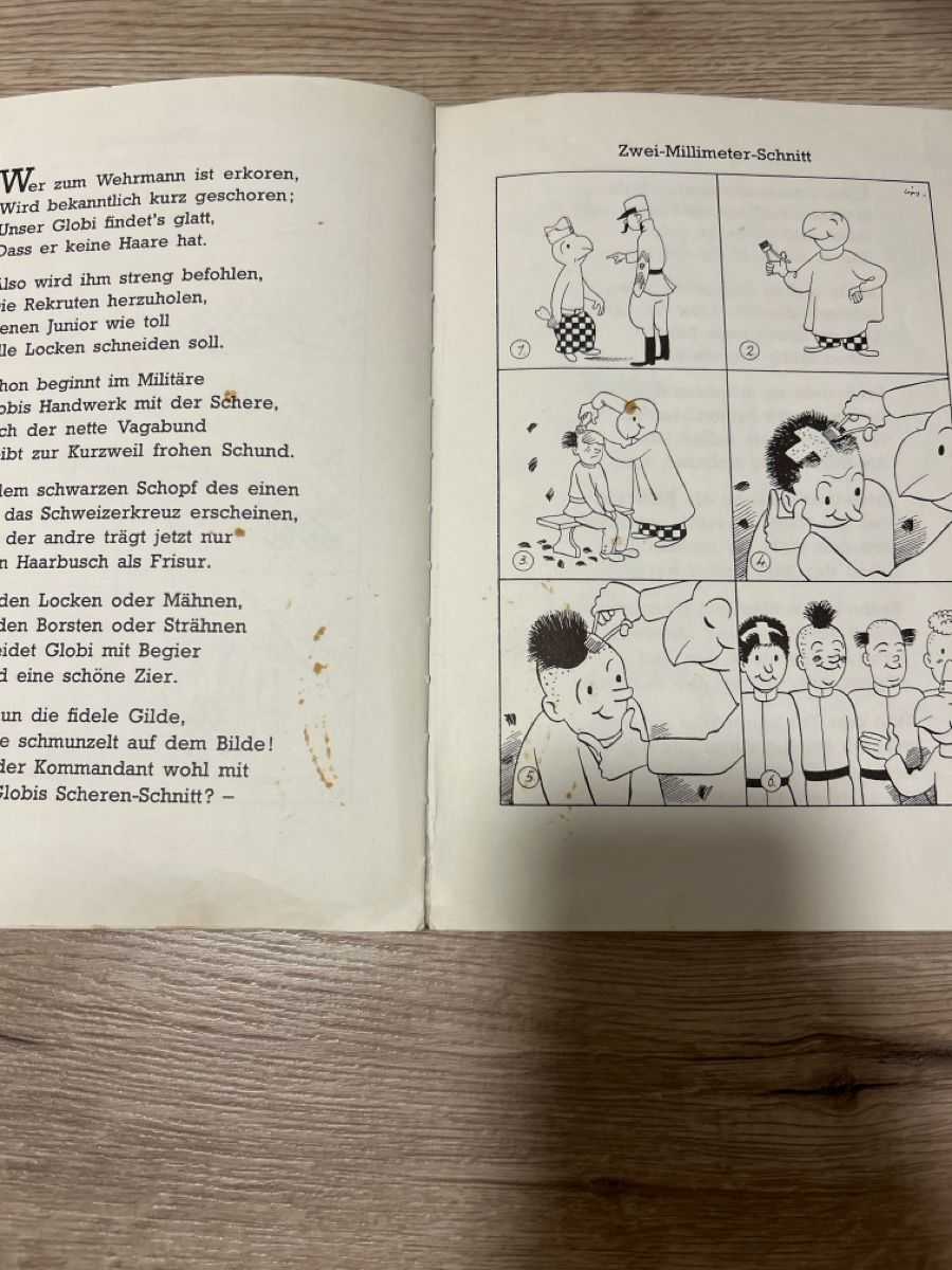 Livres: Globi wird Soldat – D'occasion à Maienfeld par Jasmin_laeser 5