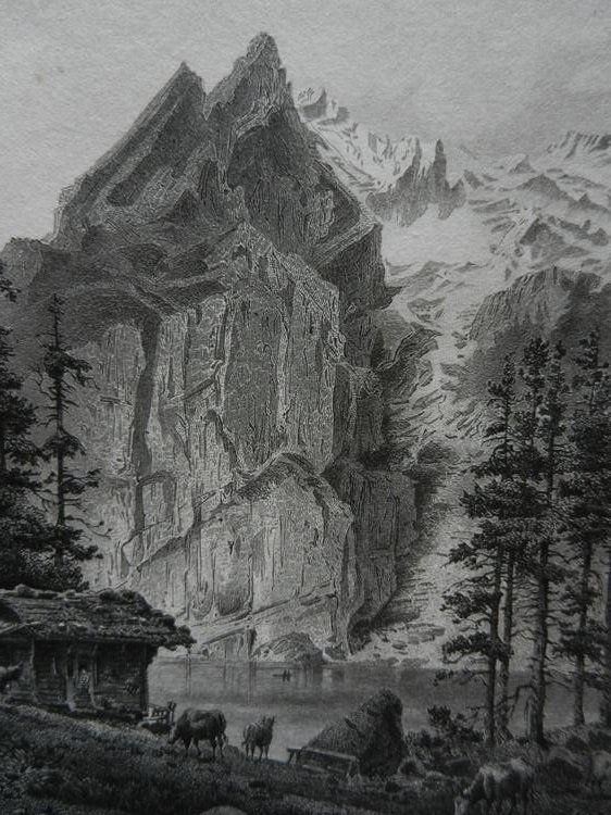 Incisioni: Der Oeschinensee Blüemlisalp – Usato da Risch venduto da Rischli15 4