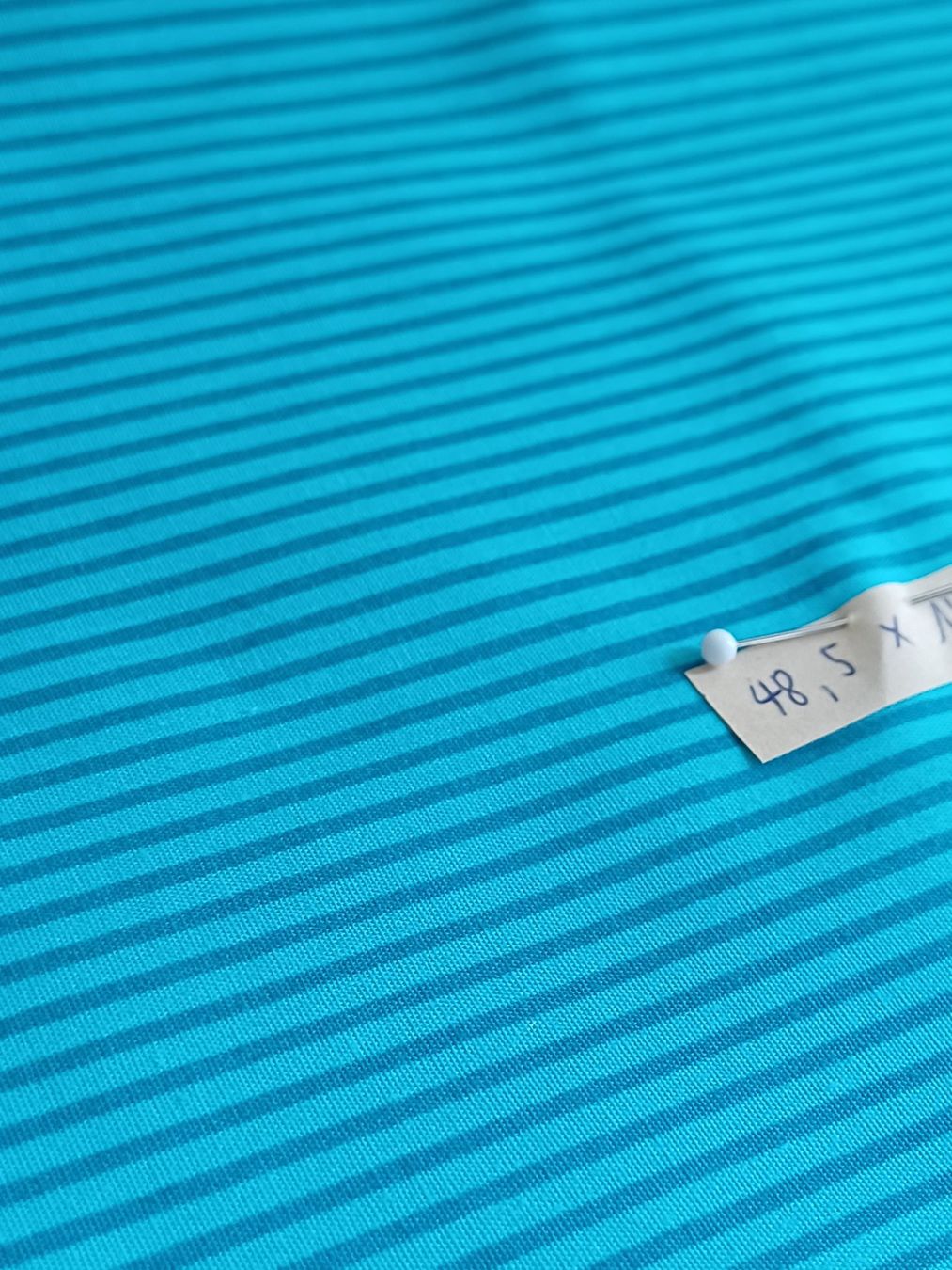 Stoffe: Schöner Baumwollstoff Stoff Baumwolle gestreift – Neu (gemäss Beschreibung) aus Elgg von Flurinal