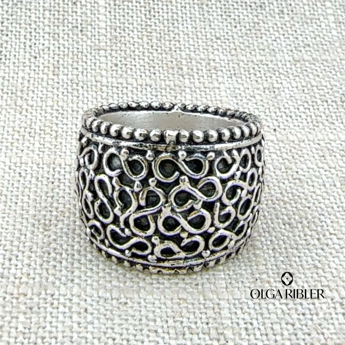 Olga Ribler Anelli: Statement Silber Ring 925 Grösse 49 – Nuovo (secondo la descrizione) da Luzern venduto da Schmuckoutlet 2