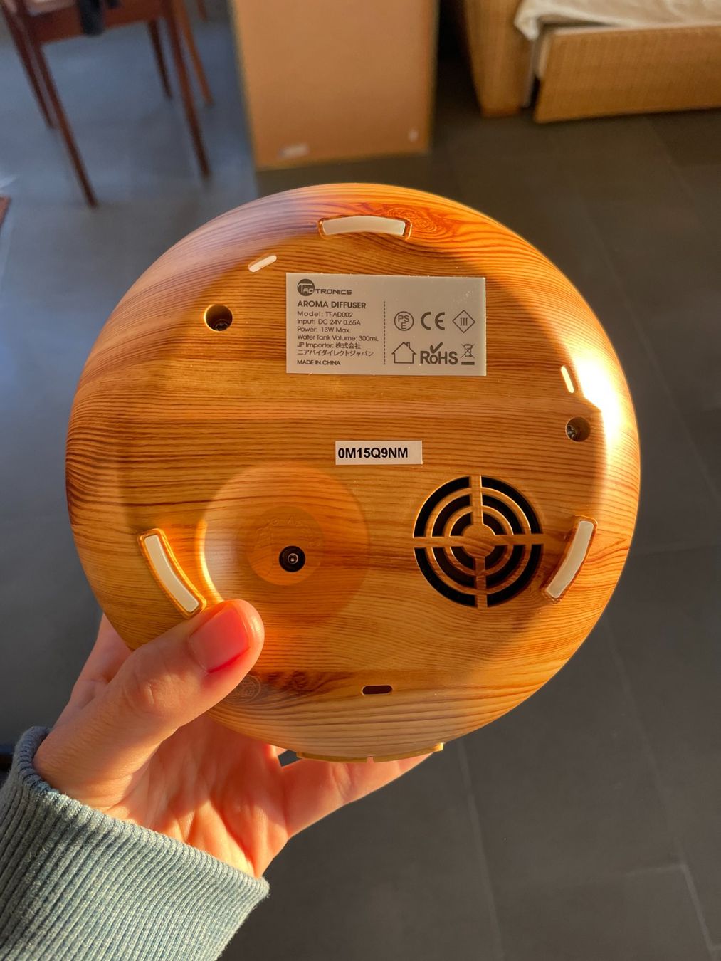 Diffusori di oli essenziali: Tao Tronics Aroma Diffusor – Usato da Zofingen venduto da angito 1