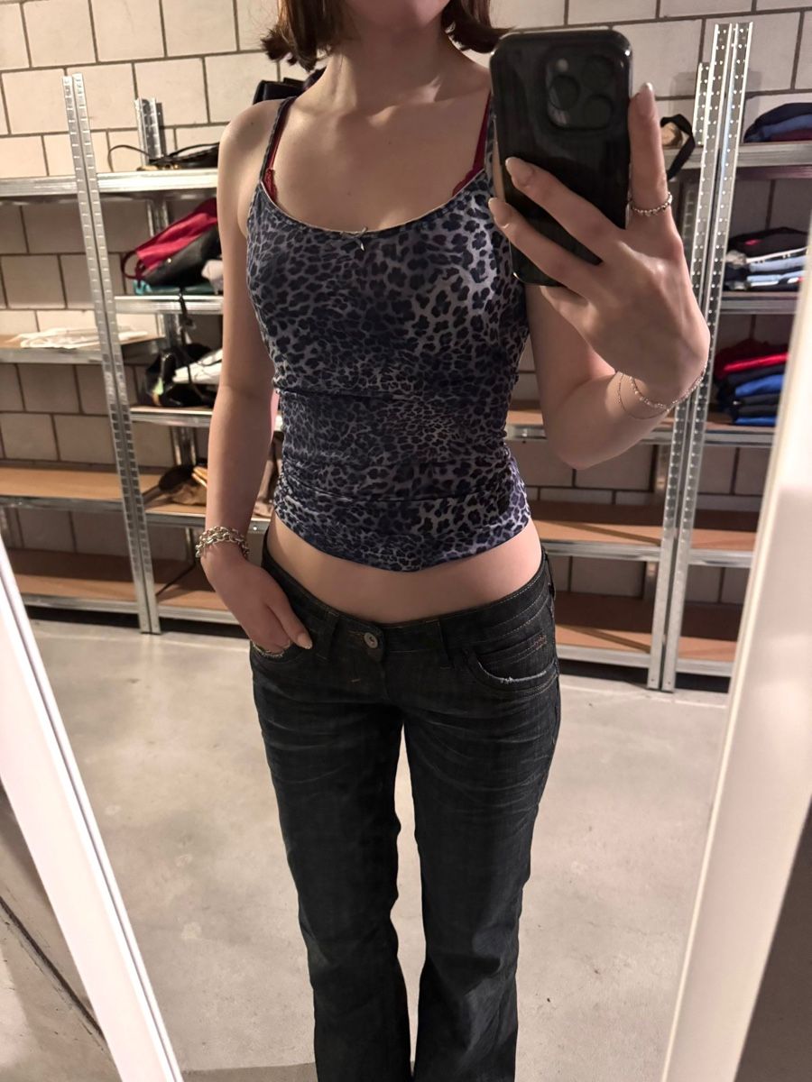 Top: vintage blue glamour y2k top – Usato da Oberhofen Thun'see venduto da 61archive