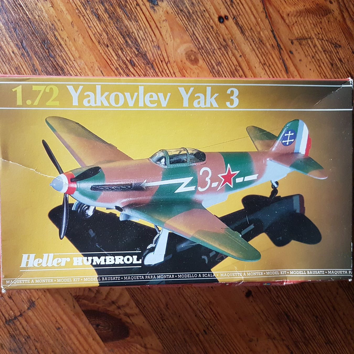 Heller Kit di modellismo & Modellini statici: Heller 1/72 Yak-3 – Nuovo e nell'imballaggio originale da Bern venduto da causa67