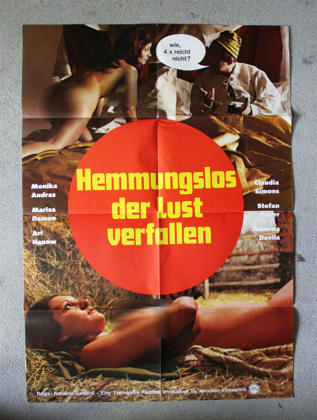 Poster & Bilder: Filmplakat "Hemmungslos" – Gebraucht aus Birrwil von brandschatz_birrwil