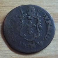 1 Kreuzer Wallis, Bistum Sitten, 1776