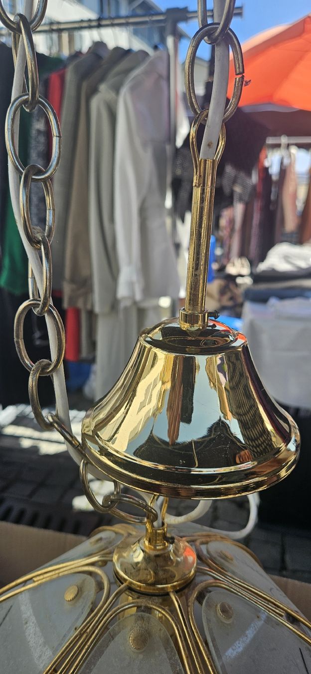 Lampade: Lampenschirm Glas floral Grösse M – Usato da Subingen venduto da BlueAngel25 1
