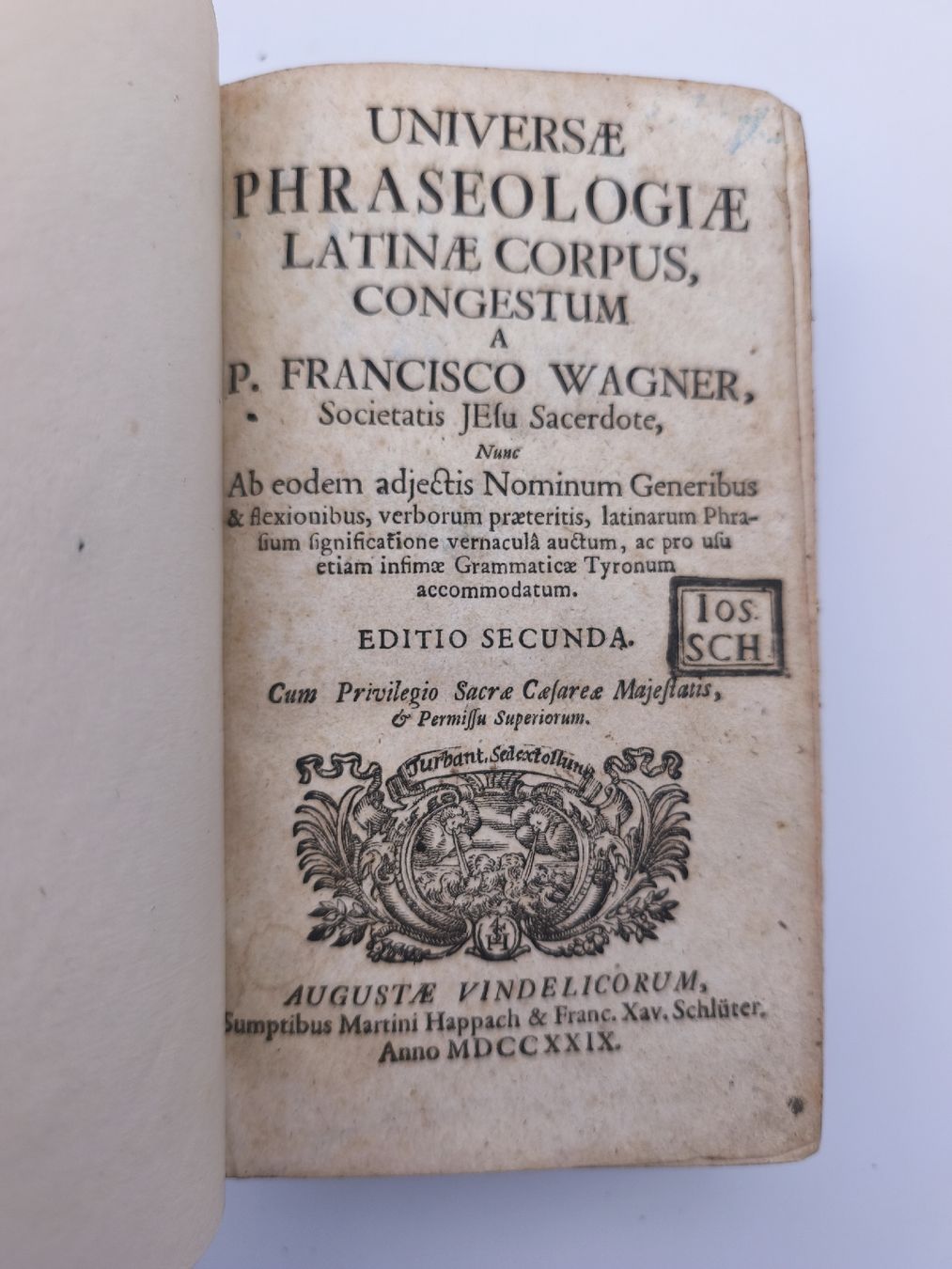 Livres: LEXIKA - LATEIN - 1729 – D'occasion à Goldach par Gaip 2