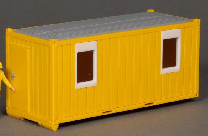 Kit di modellismo & Modellini statici: MSM 5512 Baucontainer Typ L – Nuovo e nell'imballaggio originale da Dagmersellen venduto da FBM-Bacheli