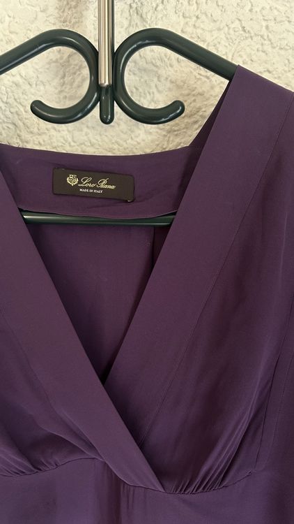Robe De Soirée Violette Papaya OCCASION - Taille UK 10 (environ FR 38) - Sans Bretelles, Longueur Mini - Occasion Très Bon état