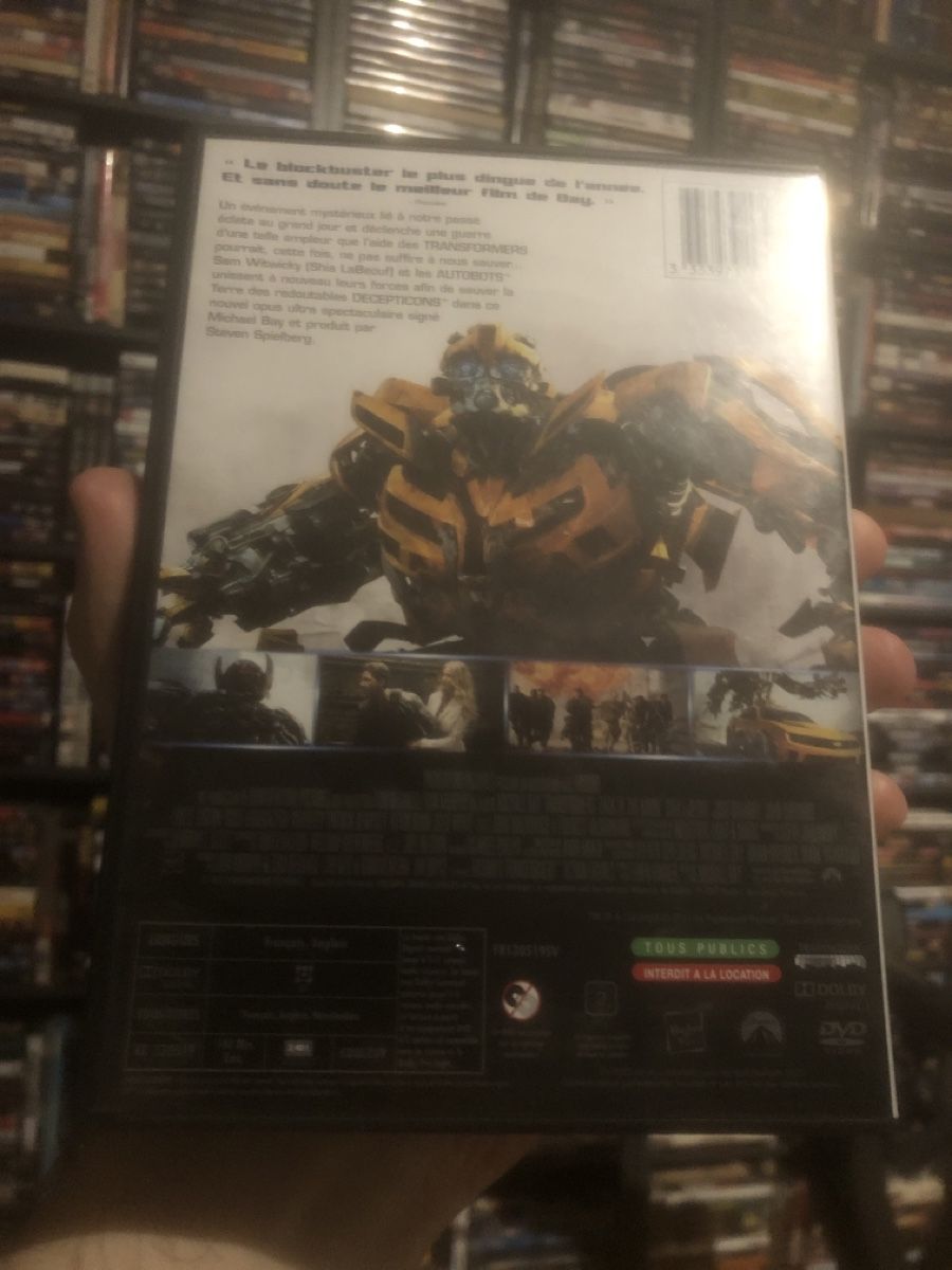Tutti i DVDs: Transformers 3 : La face cachée de la Lune - dvd – Usato da Lausanne venduto da fransadpop 1