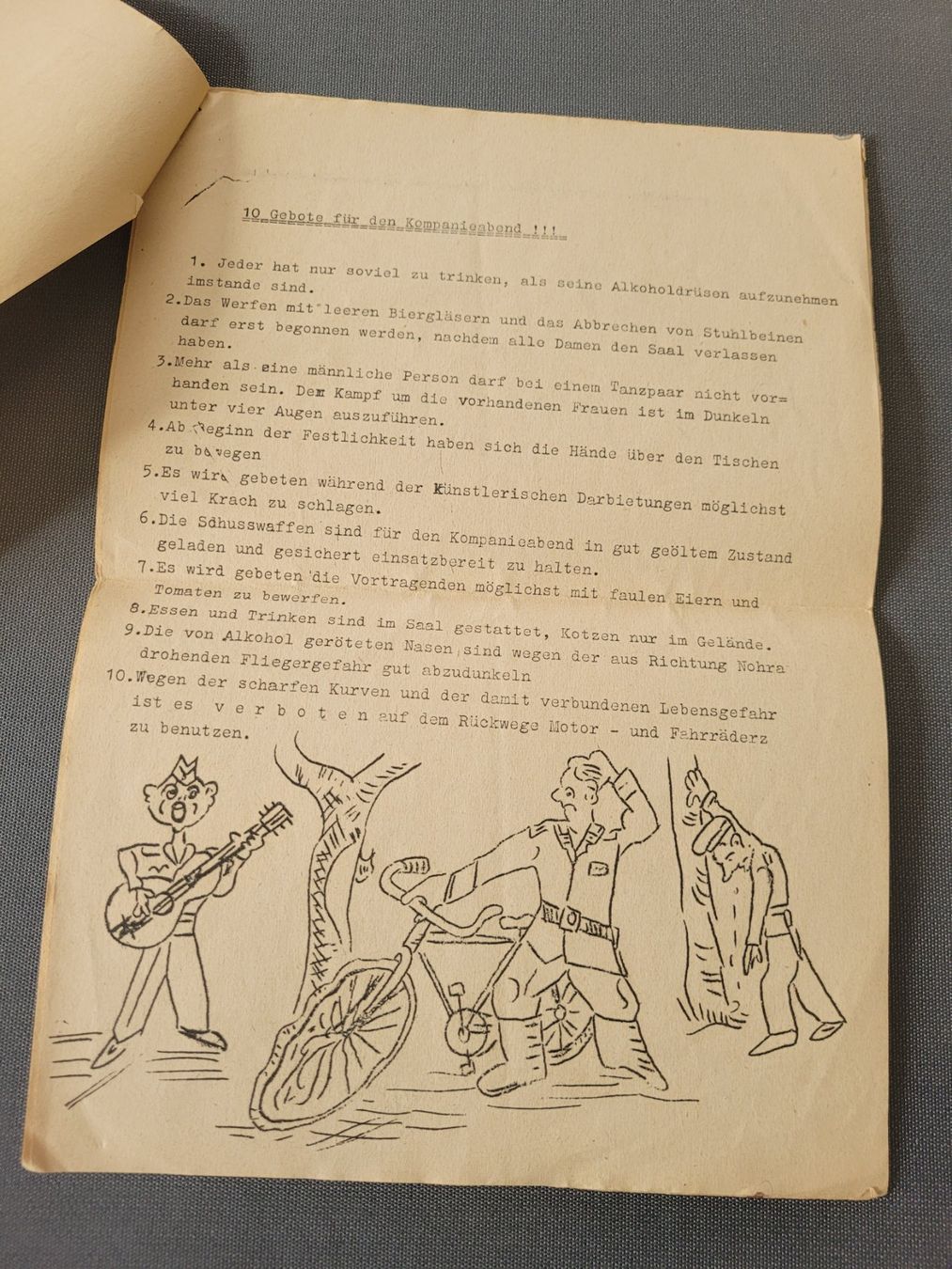 Armi bianche: Wehrmacht Bierzeitung – Usato da Kriens venduto da KTP 1