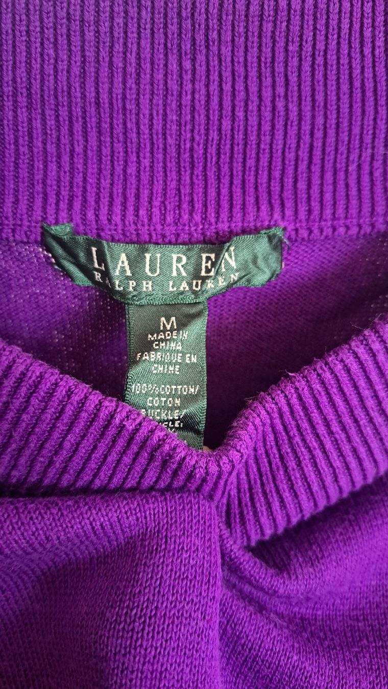 Ralph Lauren Maglioni & Felpe: RALPH LAUREN y2k VtG Strickpullover 💜 Pullover Pulli M 36 – Usato da Mollis venduto da Fauchi99 7