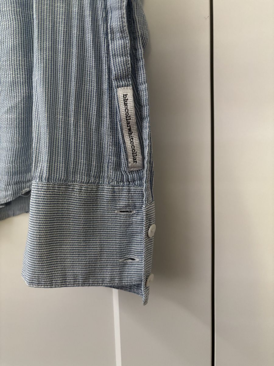 Camicie: Blue Collar / White Collar Hemd Hellblau Gr. L – Usato da Zürich venduto da mho_rw88 1