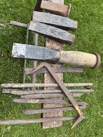 Vintage holzspalt Werkzeug 