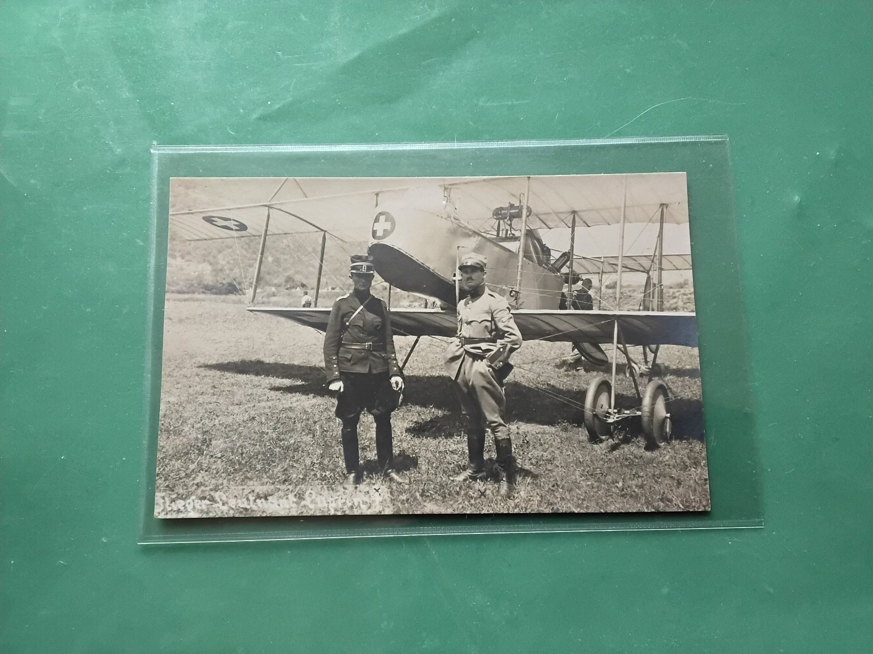 Ansichtskarten: Aviatik Flieger - Postkarte CH , Antik – Gebraucht aus Biel/Bienne von taki25